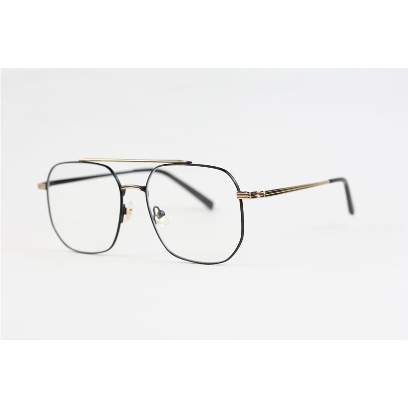 Carrera 52070 Blue Cut Metal Rectangle Double Bridge