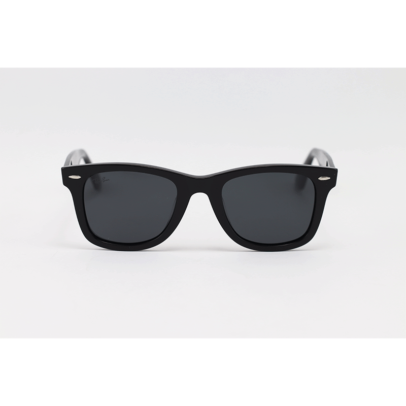 Ray Ban 4340 Acetate Rectangle Polarized Sunglasses